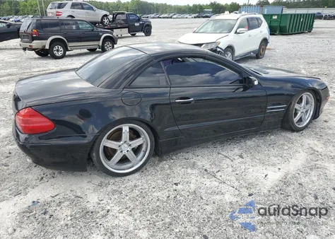 2005 Mercedes-Benz Sl 500 from USA, damaged, VIN WDBSK75F05F101325